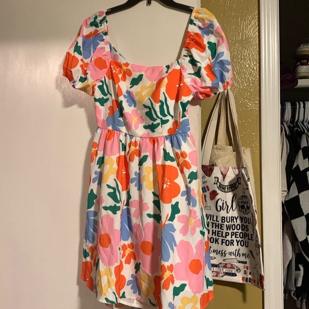 Multi color dress